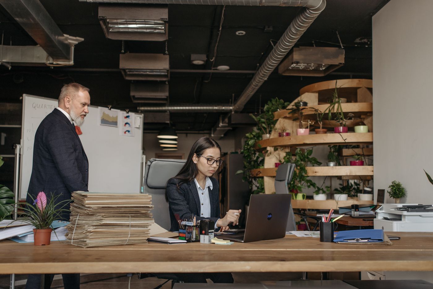 Review desk