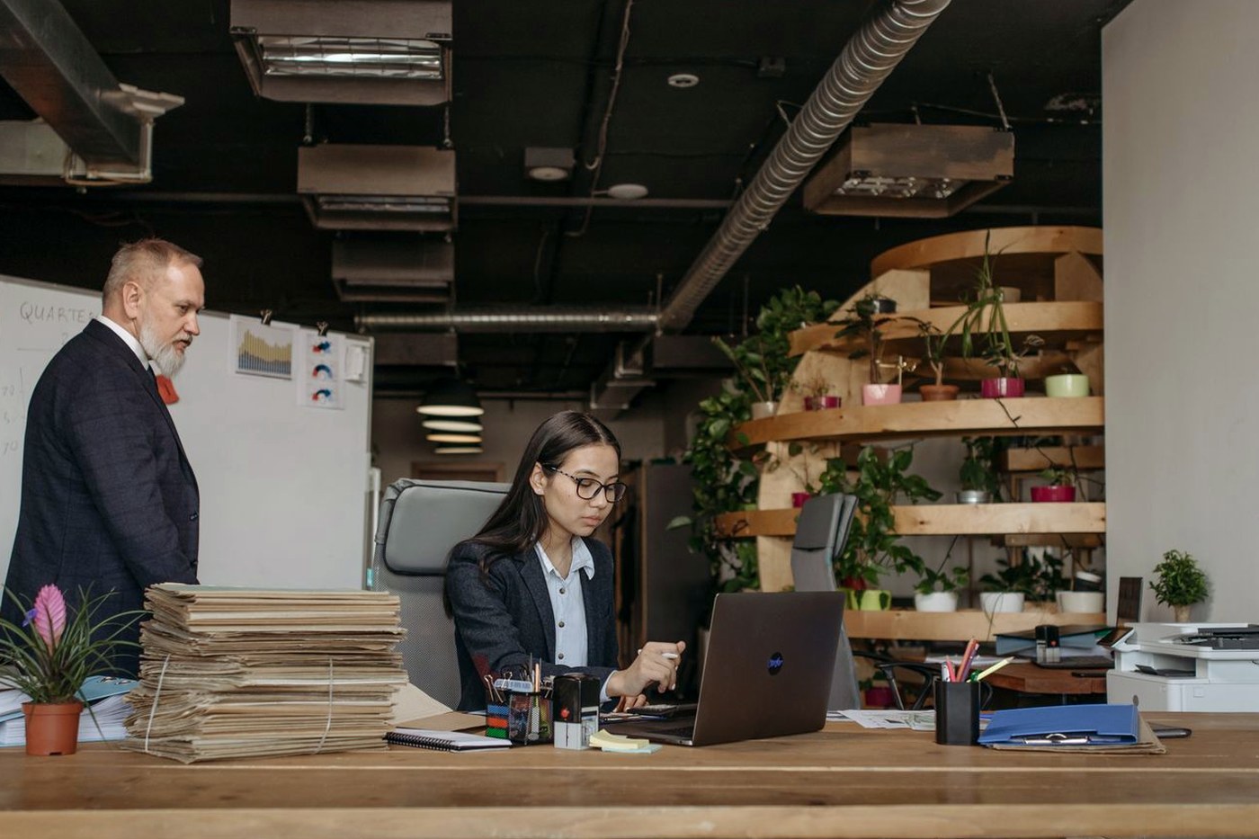 Review desk